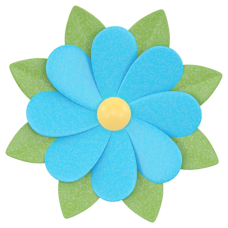 molde flor de papel para imprimir grátis
