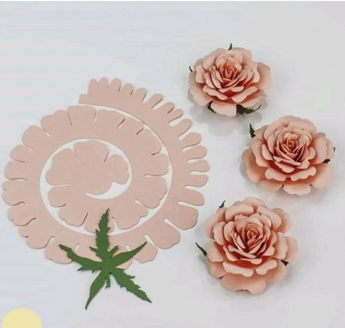 molde flor feltro