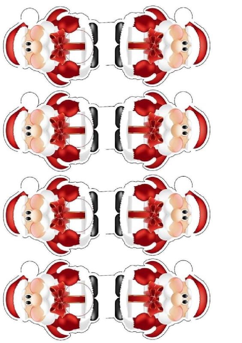 moldes de renas de natal para imprimir