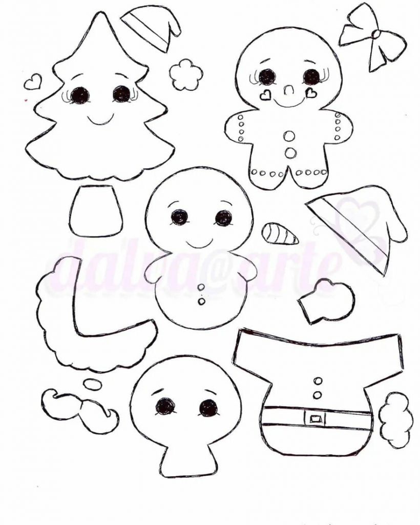 desenhos de natal para imprimir e pintar