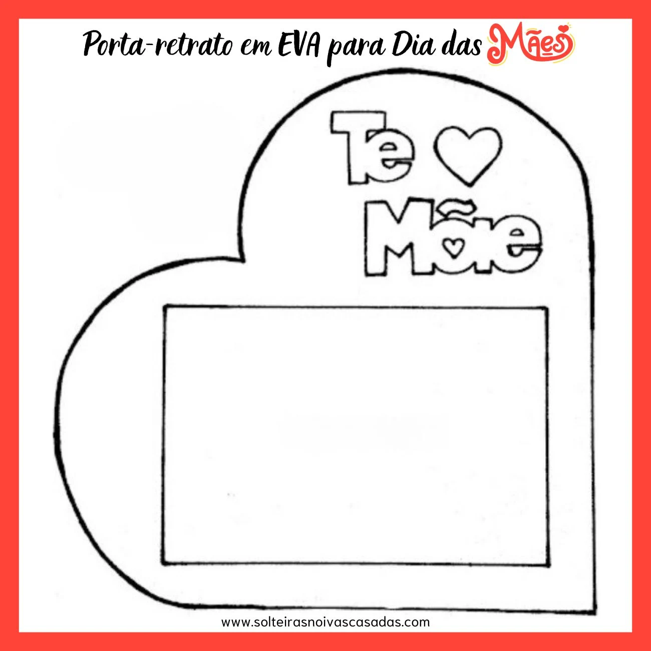 cortar eva para porta retrato