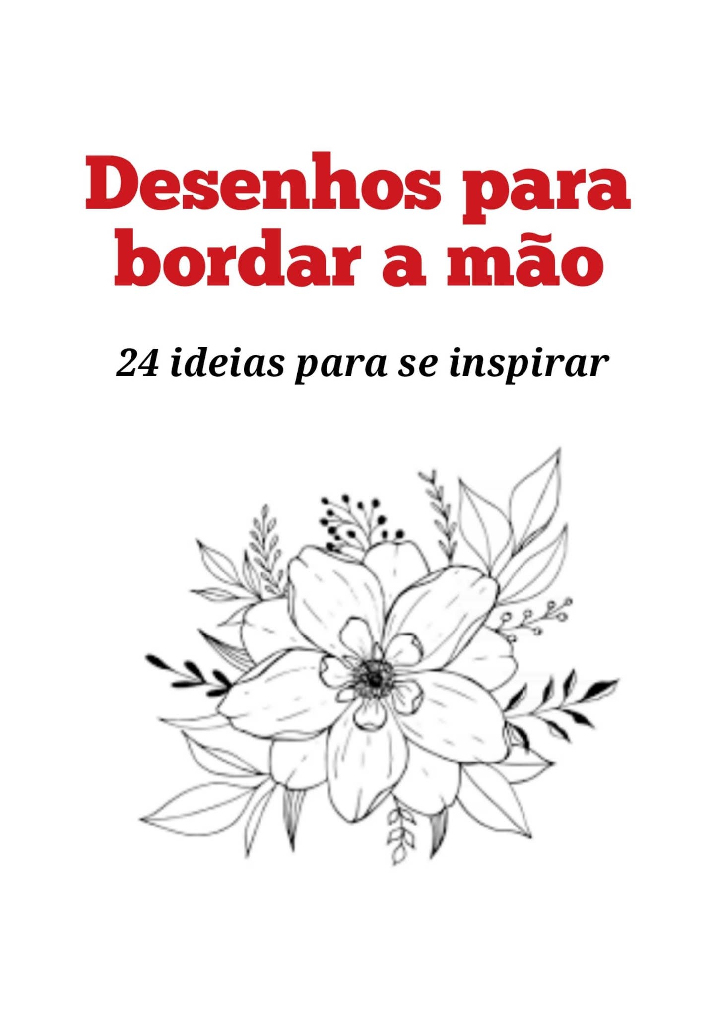 padrões de bordado para imprimir