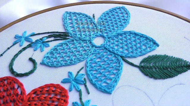 moldes de flores para bordar