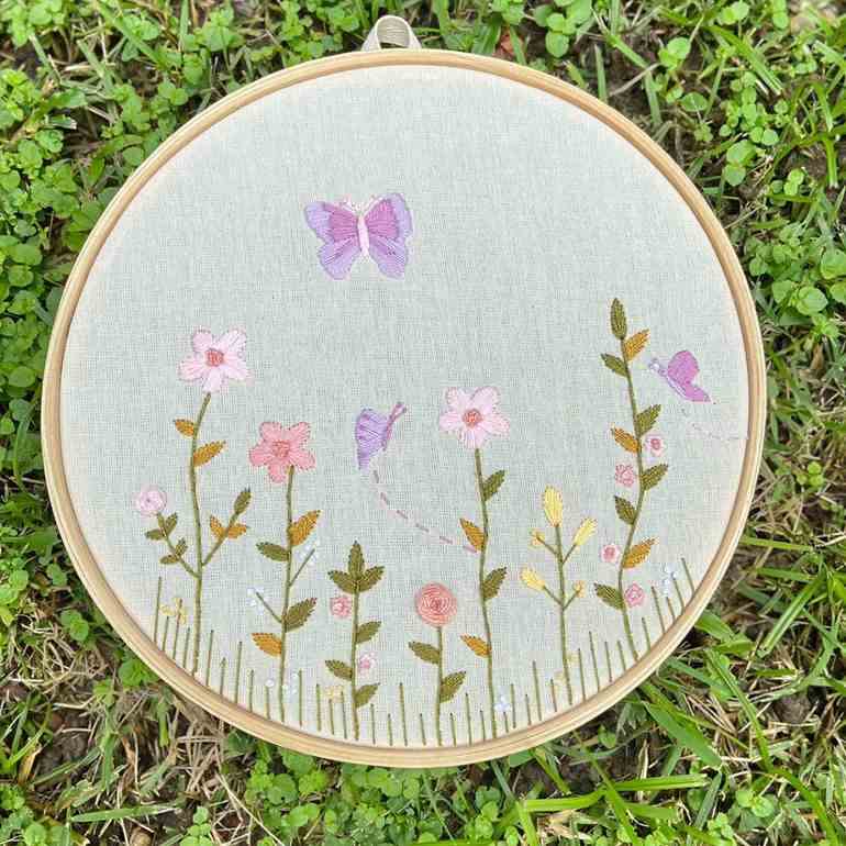 moldes de flores para bordar