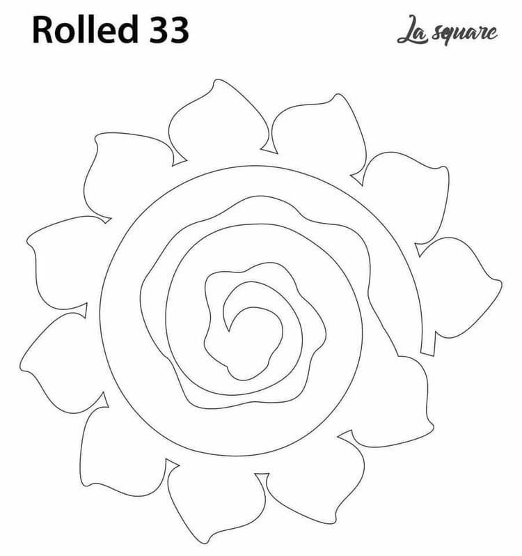 moldes de flores grandes para imprimir grátis