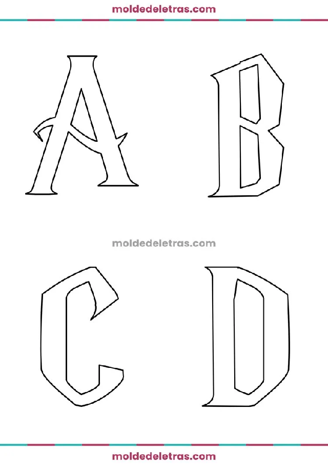 letras cursivas para baixar