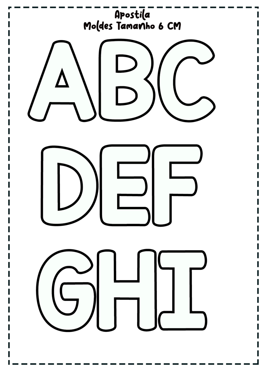download moldes de letras alfabeto
