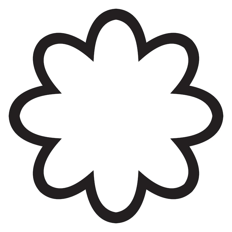 molde flor pequena