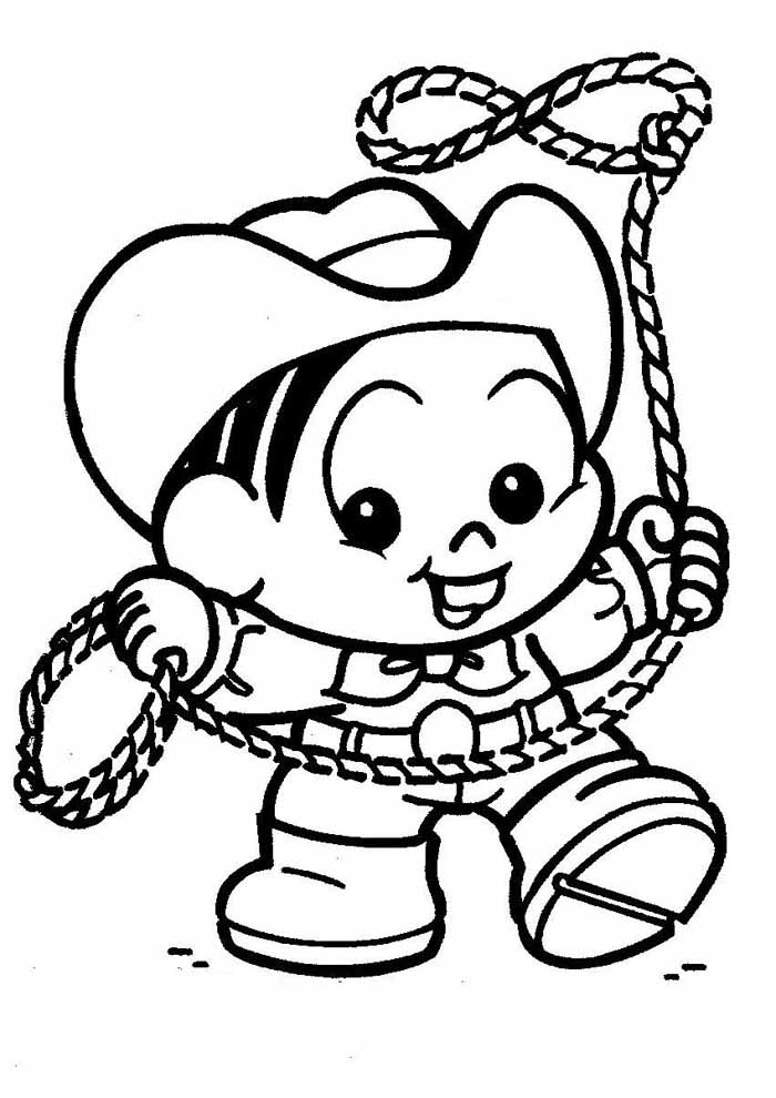 coelhinho Sansão para colorir