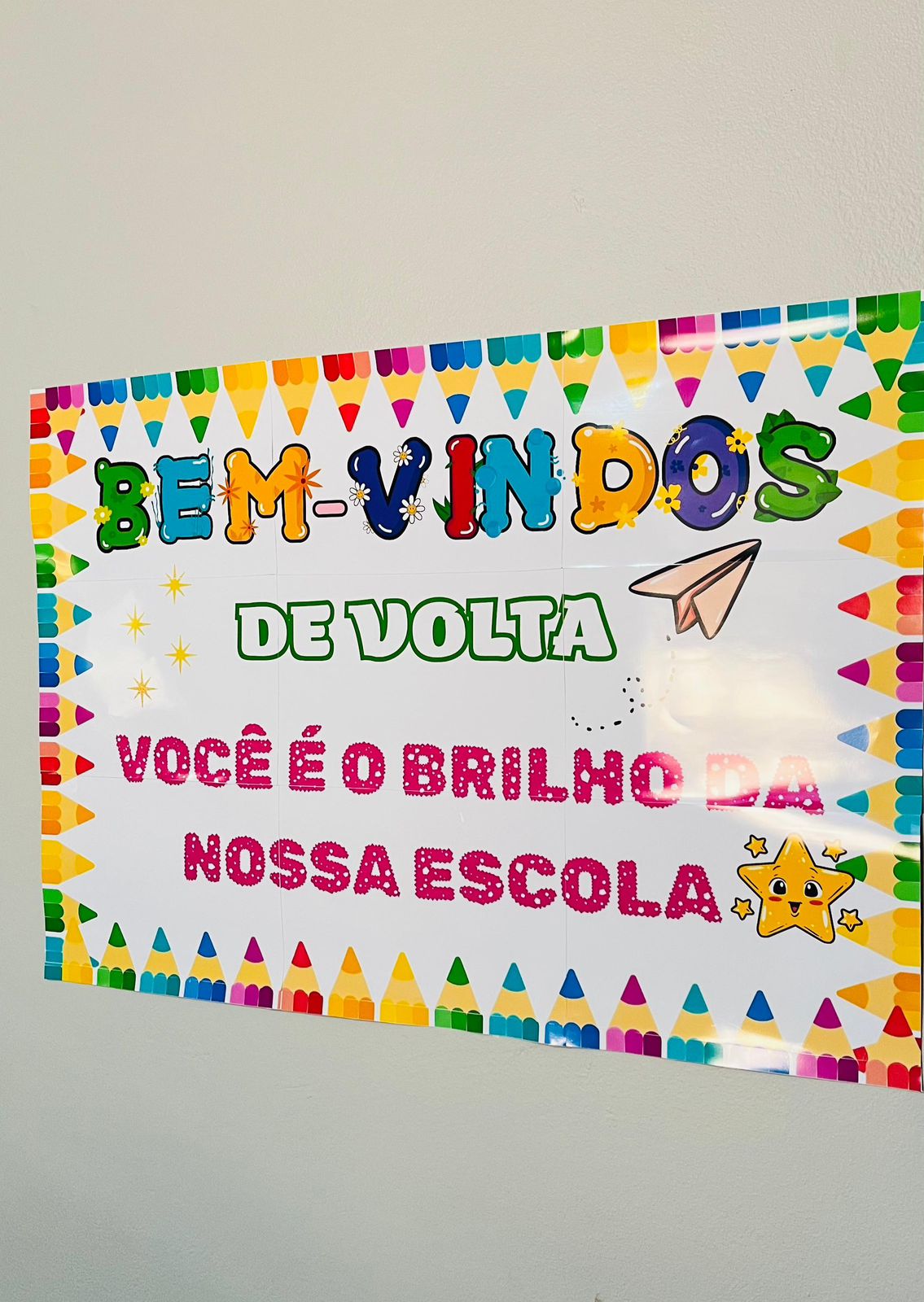 decoração volta às aulas