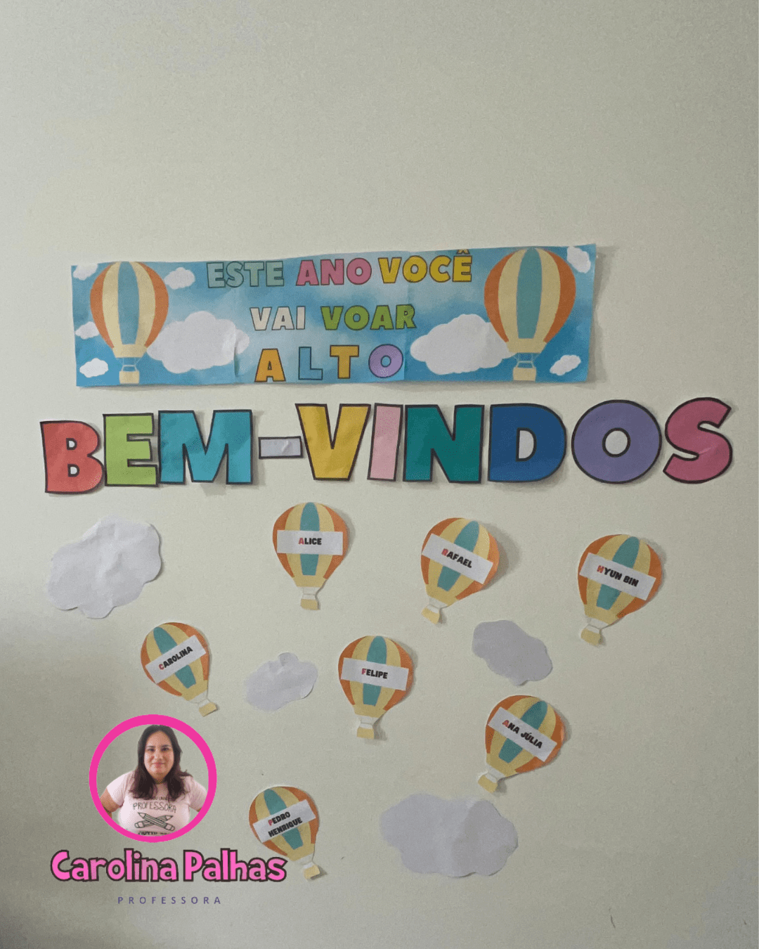 recepção alunos escola