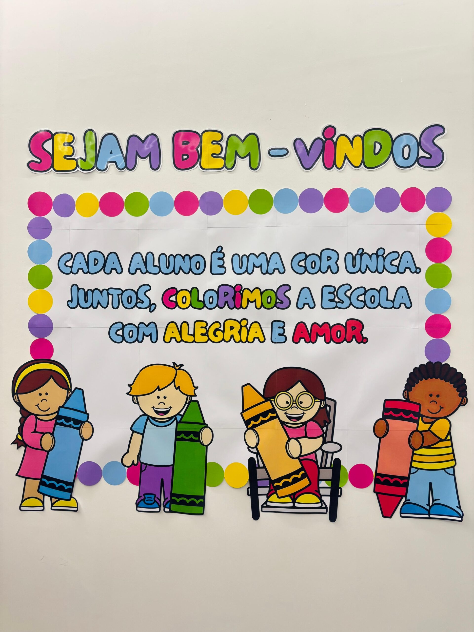material pedagógico boas vindas
