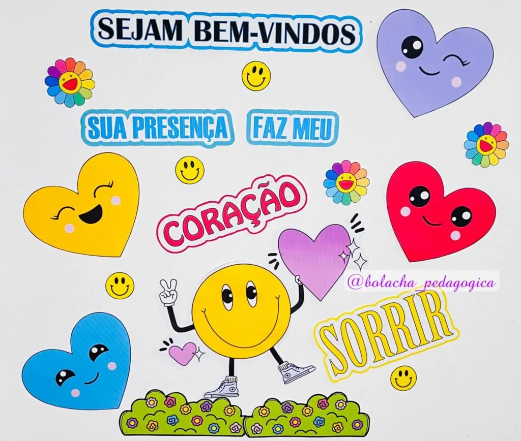 mural instagramável escola ensino médio