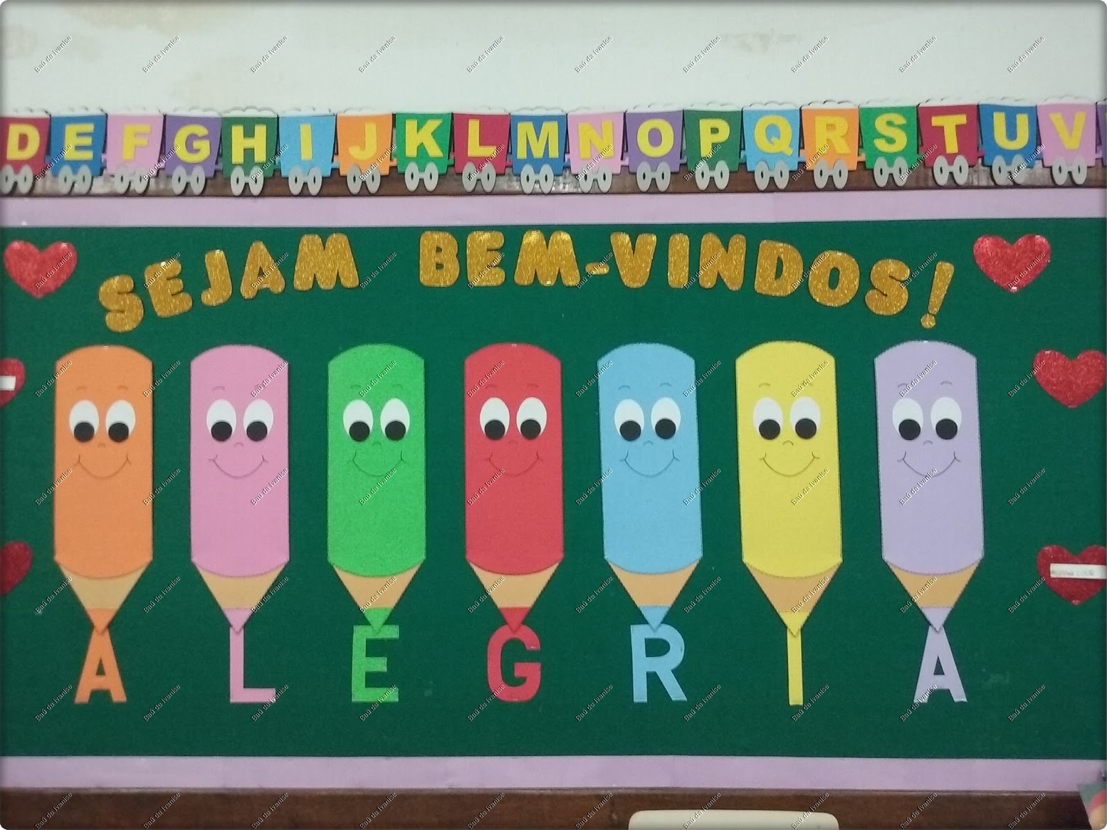 ideias criativas para recepção de alunos