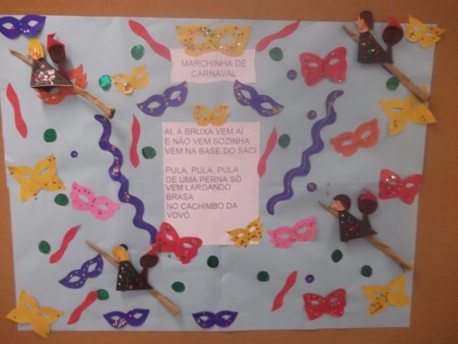 carnaval na escola atividades culturais