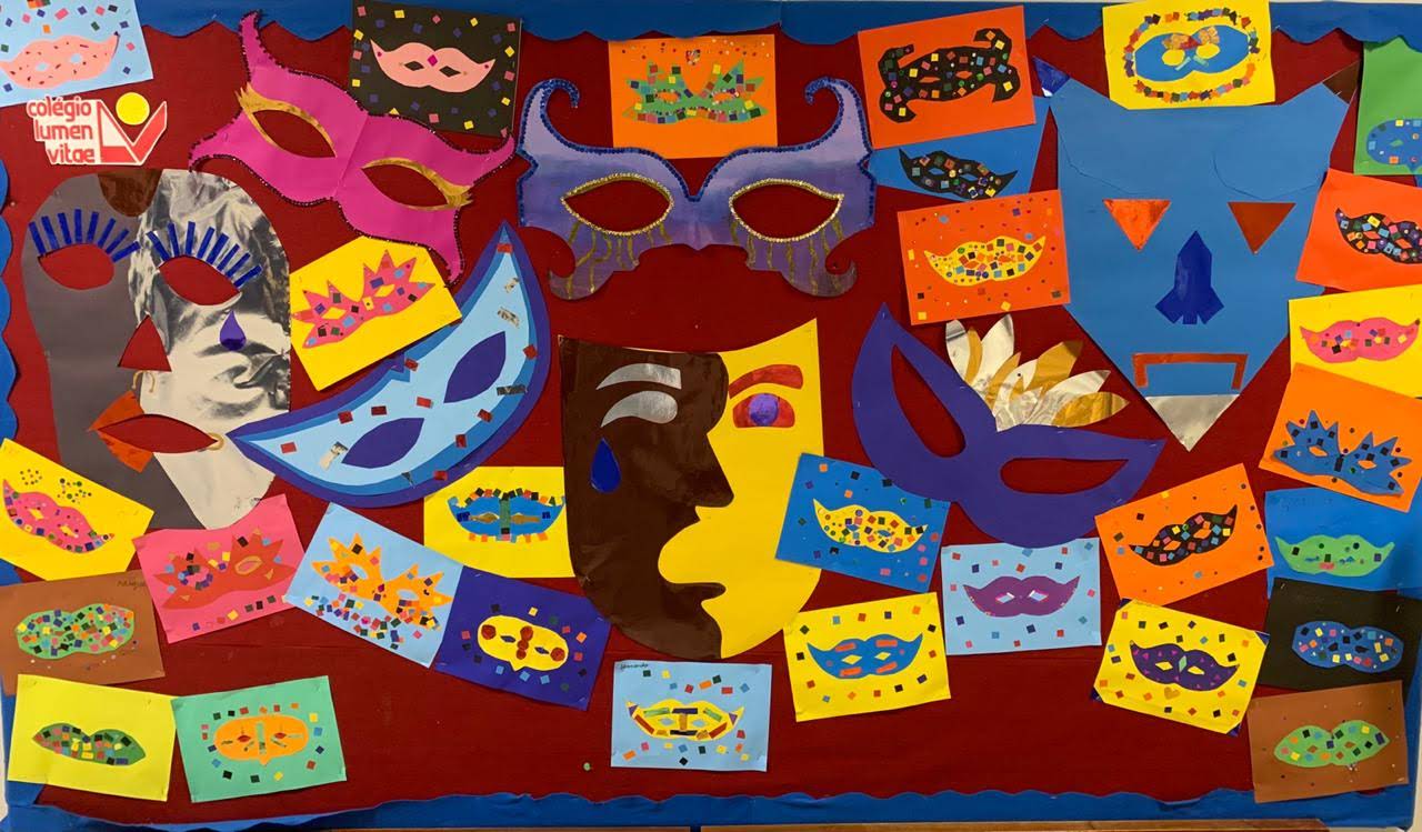 painel de porta carnaval escolar