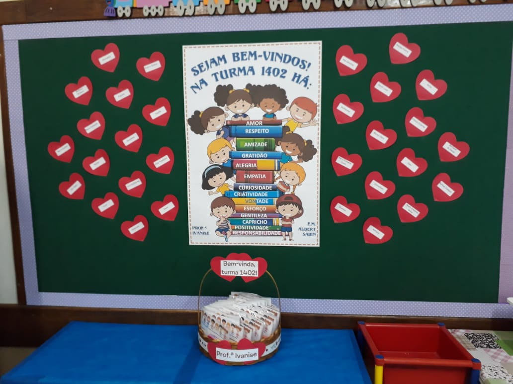 ideias mural fim de ano escolar