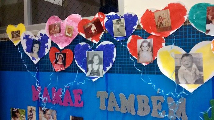 painel dia das mães diy