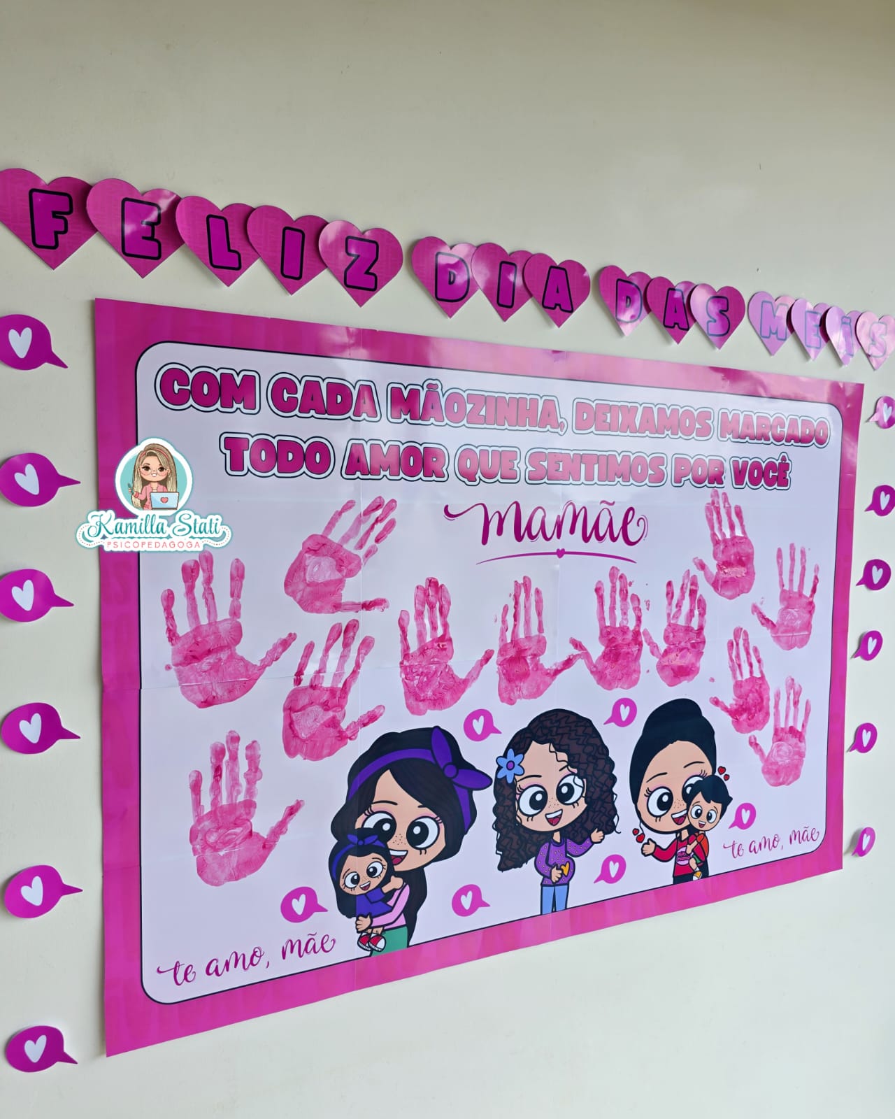 ideias dia das mães para escola