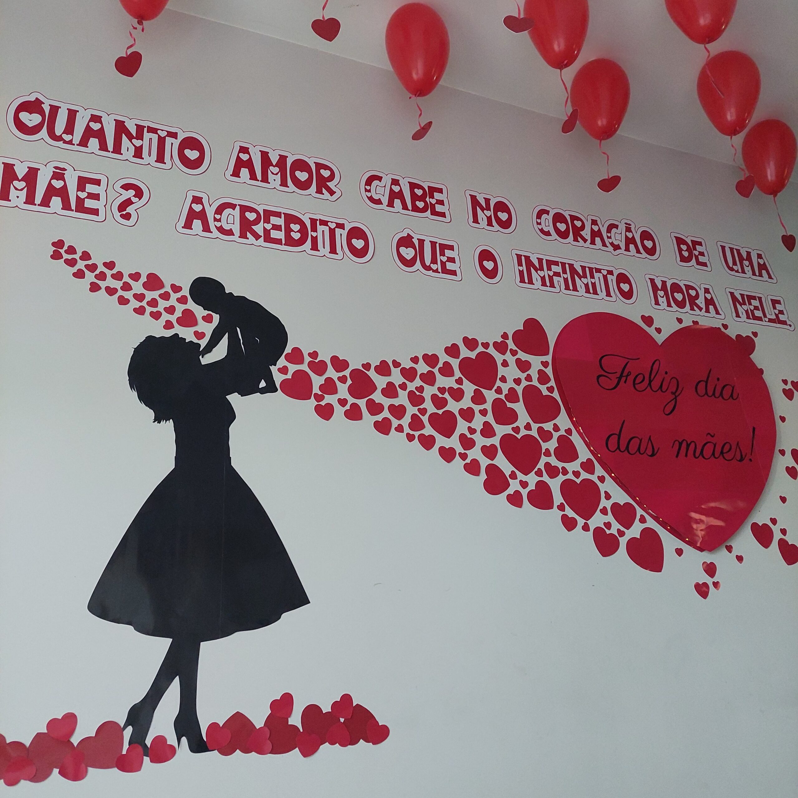 painel interativo dia das mães