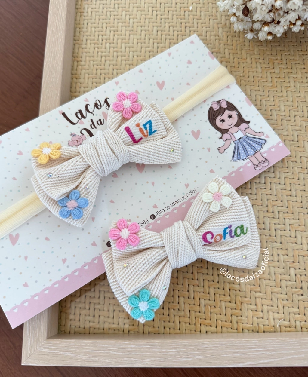 ideias de nomes para laços artesanais