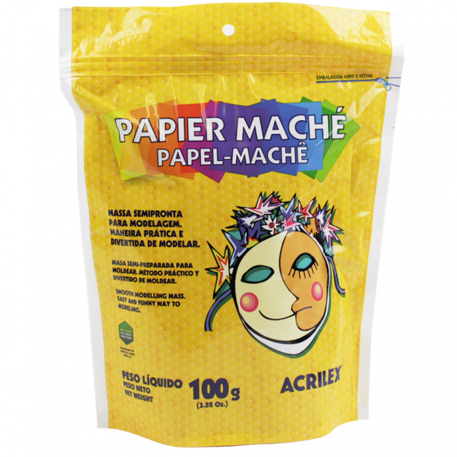receita de papel machê caseiro