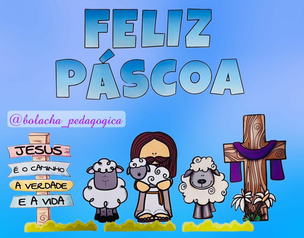 ideias criativas páscoa ovelhinha