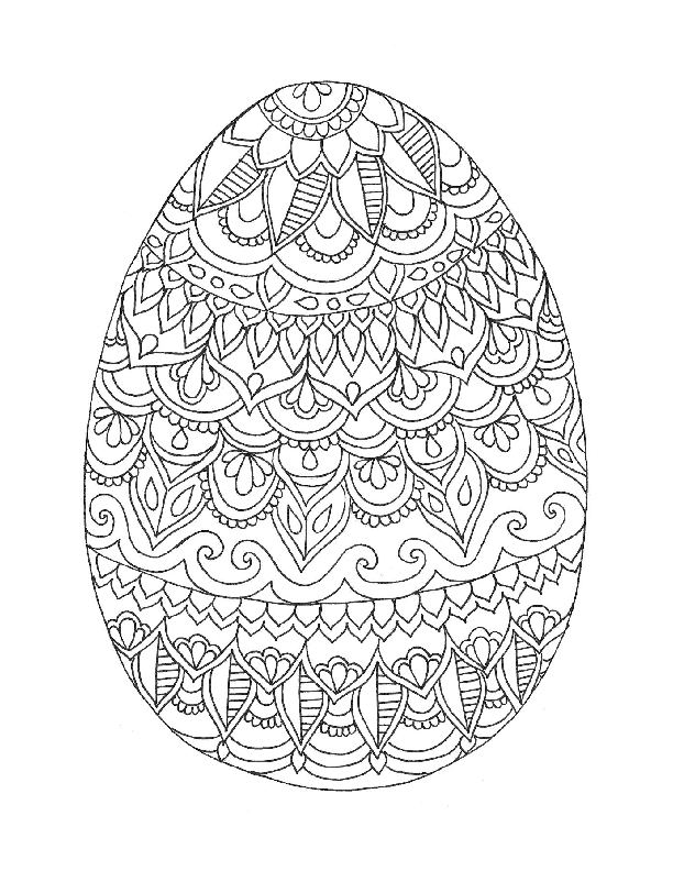papel de páscoa para colorir