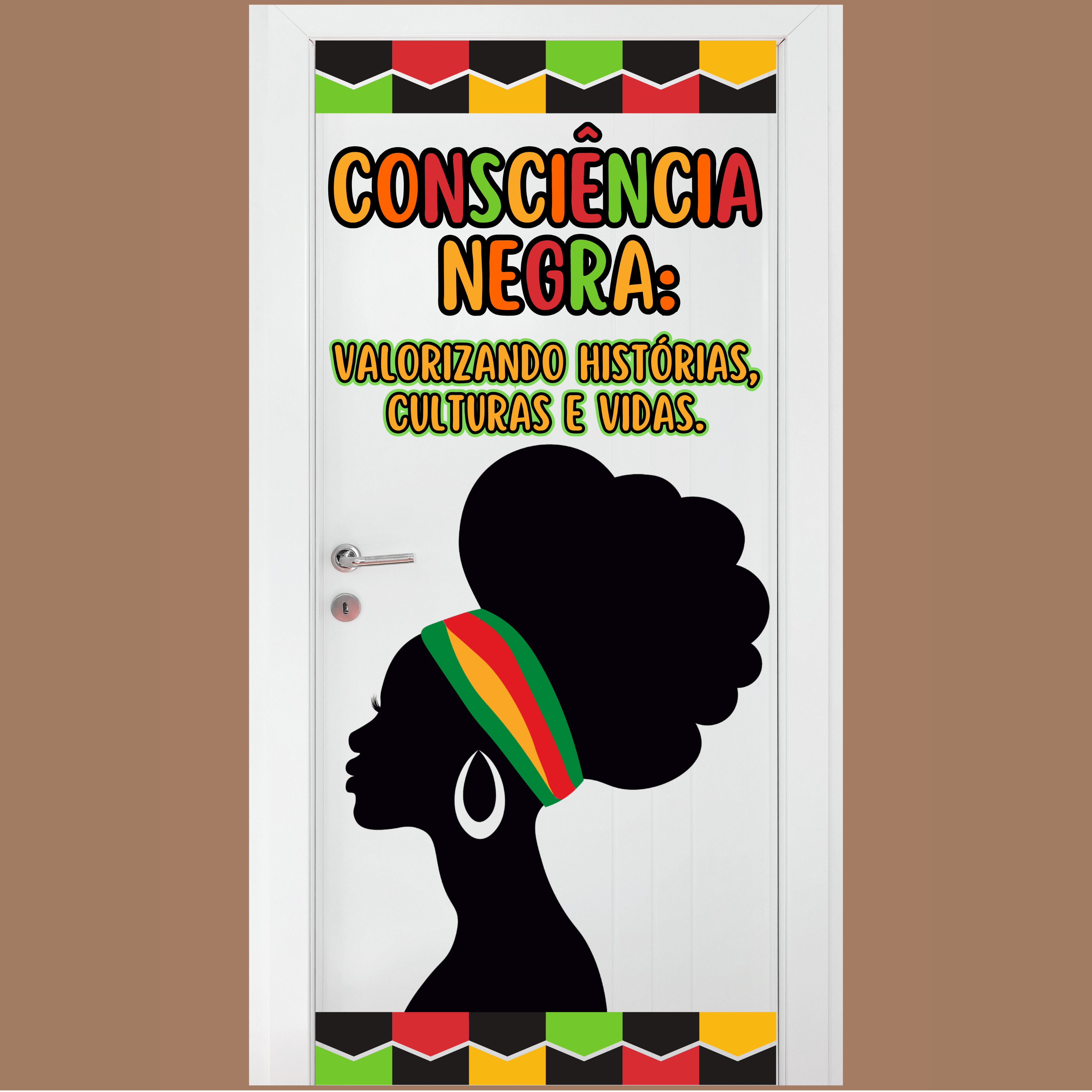 como fazer painel consciência negra