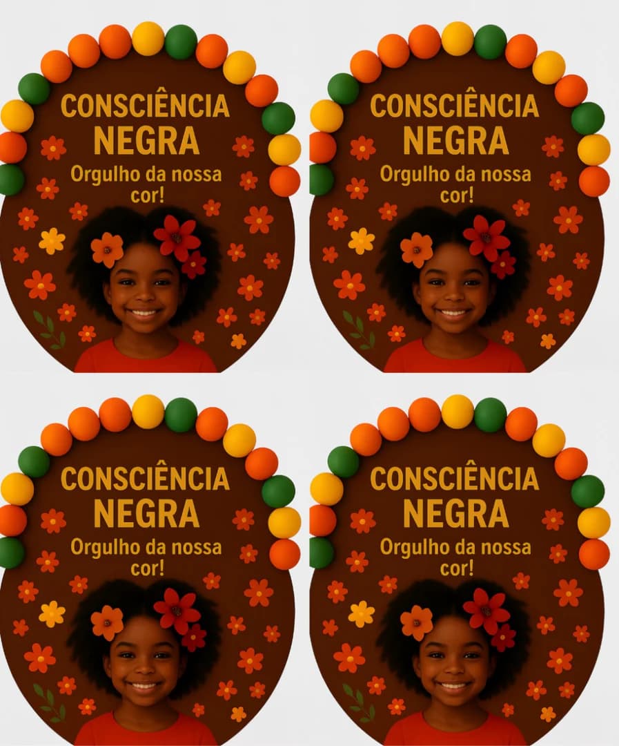 como fazer painel consciência negra