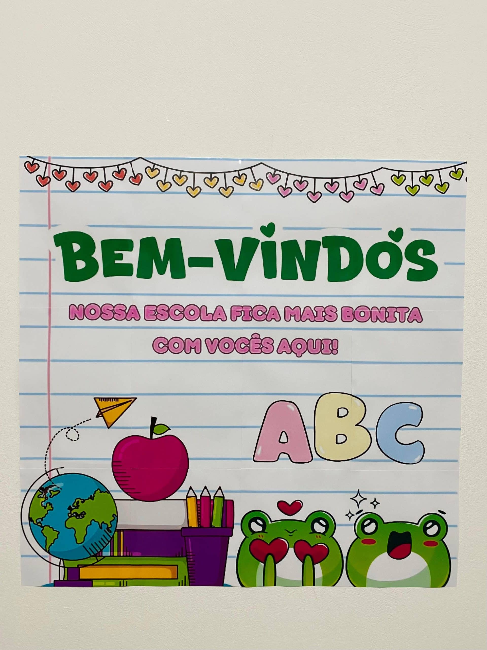 decoração volta às aulas
