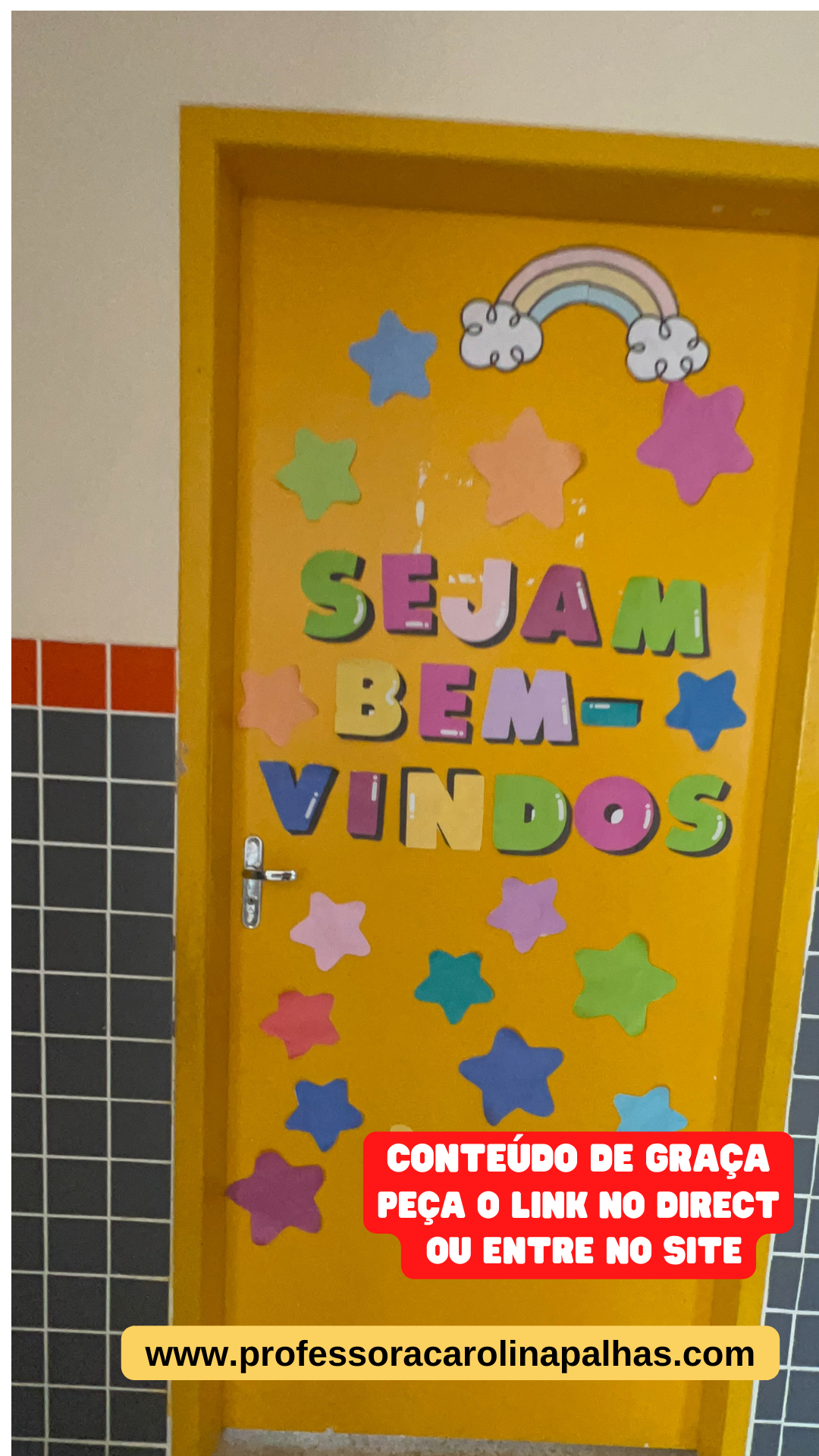 decoração volta às aulas