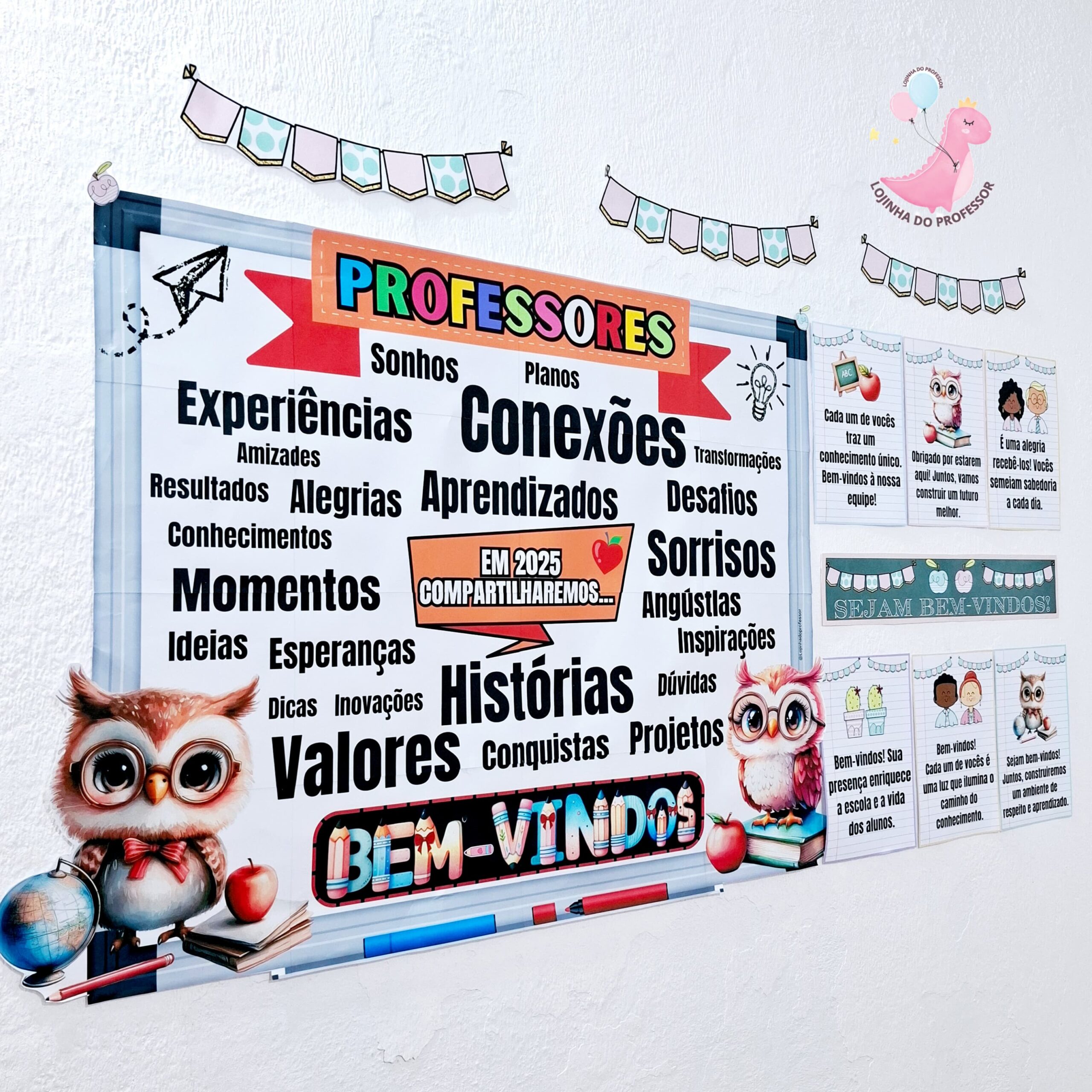 decoração escola professores