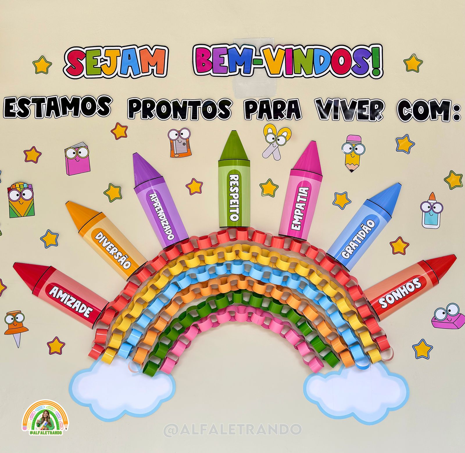 painel volta às aulas