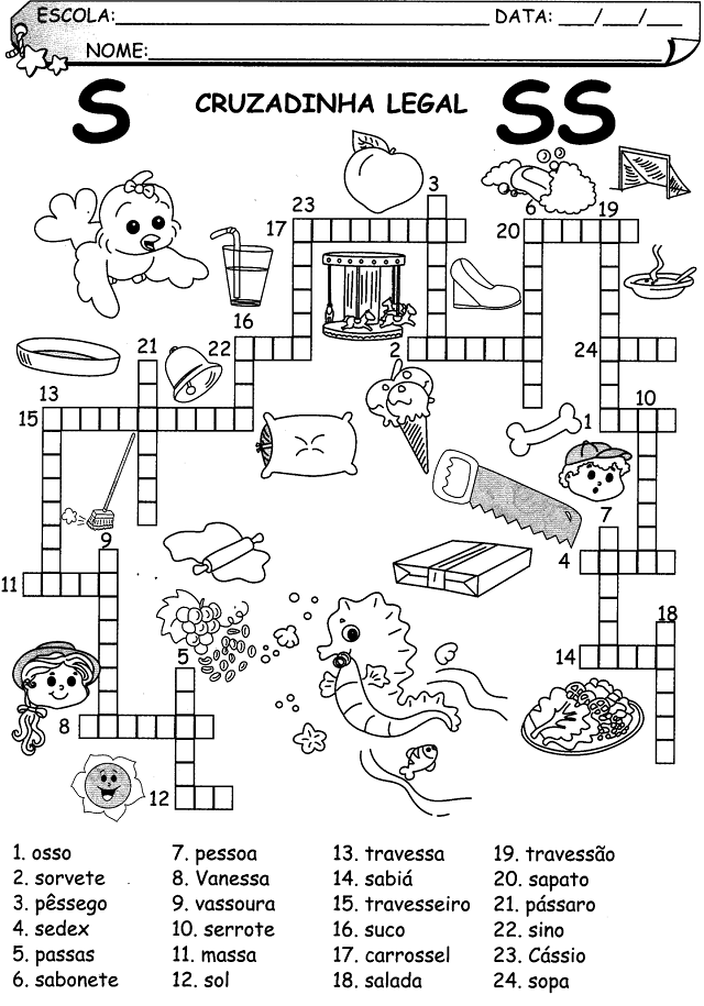 jogos de vocabulário infantil pdf