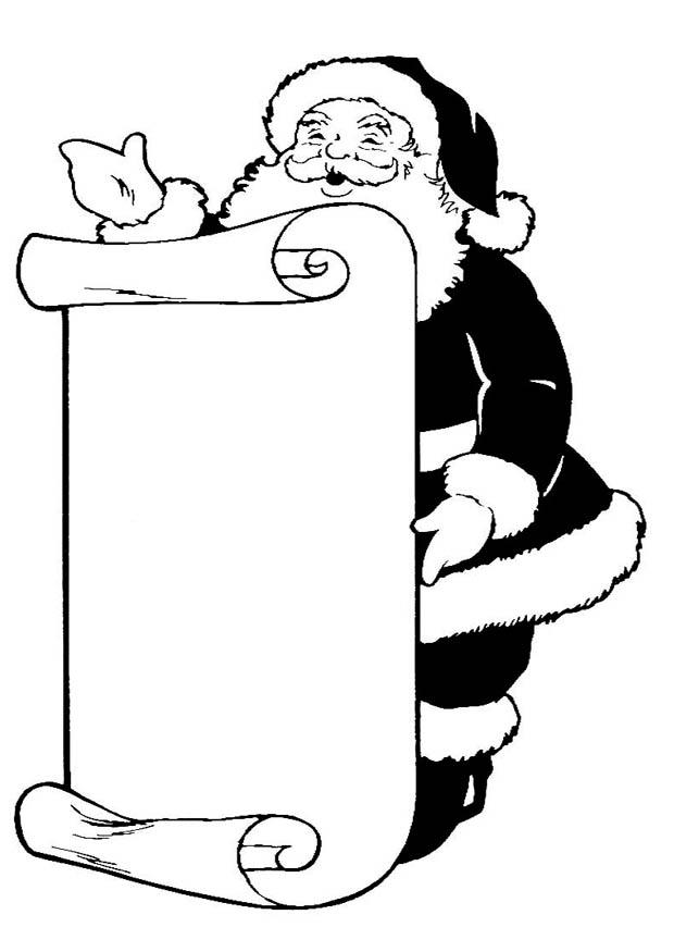 imagens do papai noel para pintar