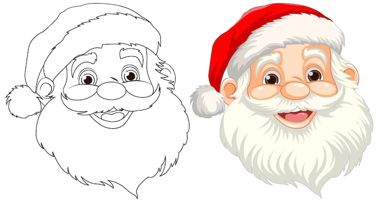 moldes de natal para colorir