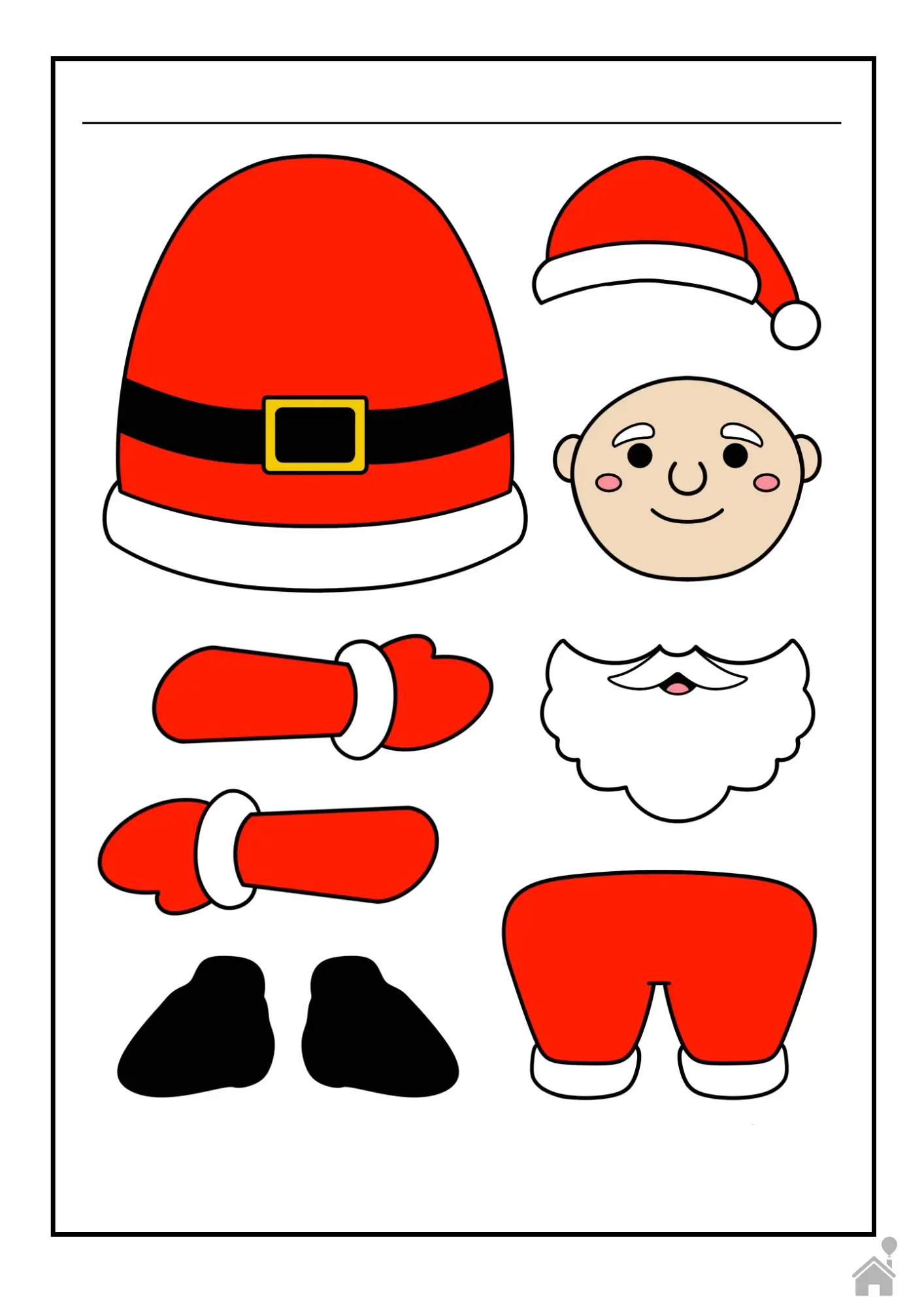 papai noel em png colorido natal