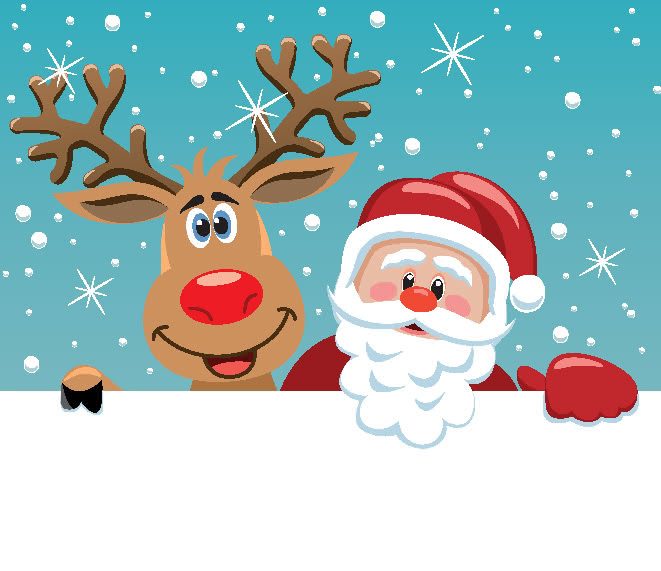moldes papai noel colorido para artesanato