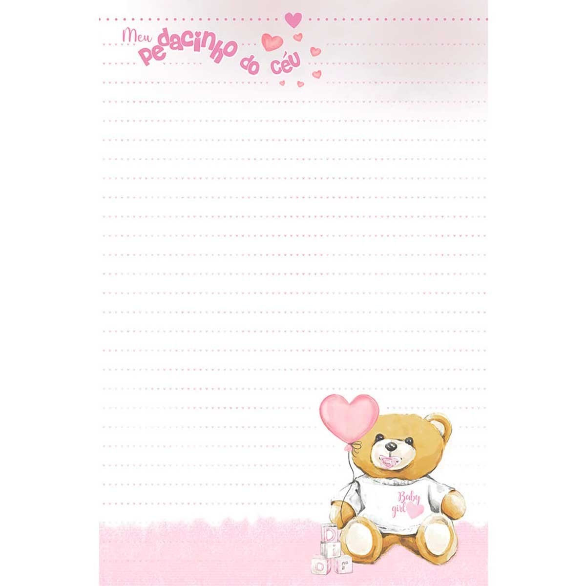download papel de carta coração