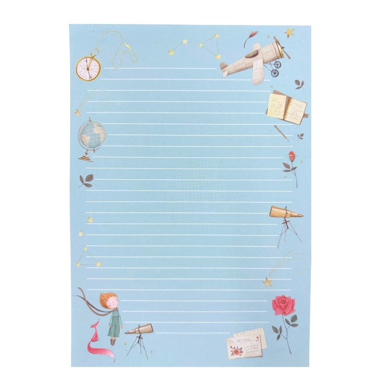 papel de carta para colorir infantil