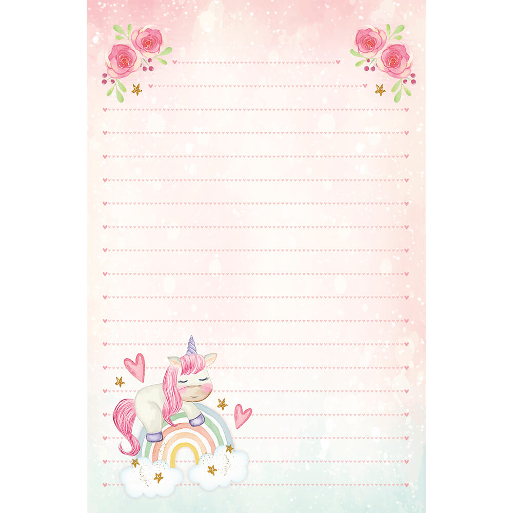 papel de carta temático infantil