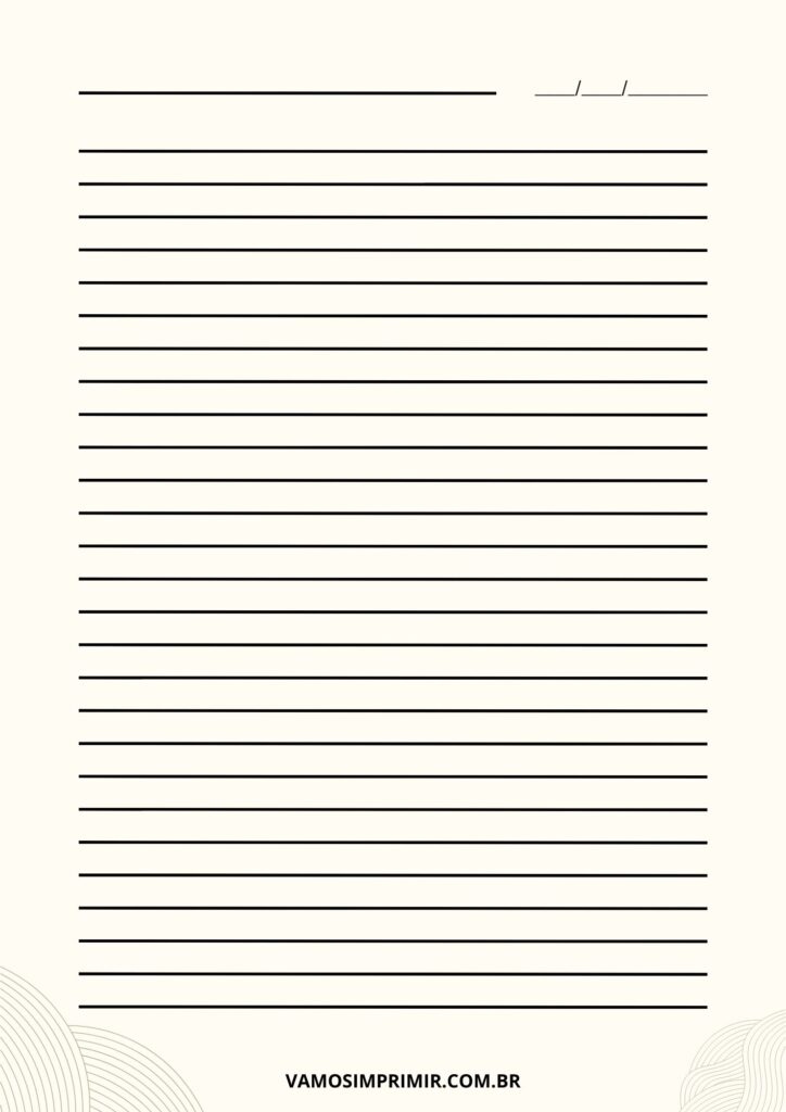papel de carta para escrever à mão