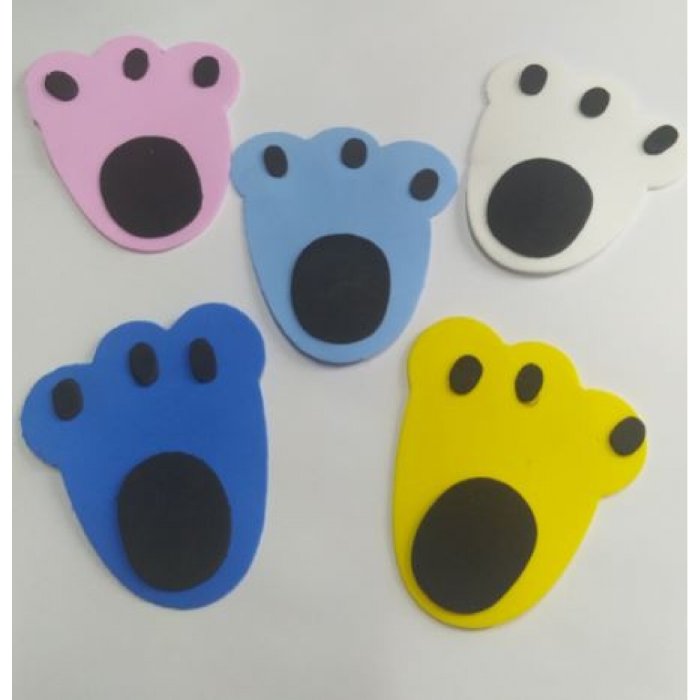 molde de pata de coelho para imprimir