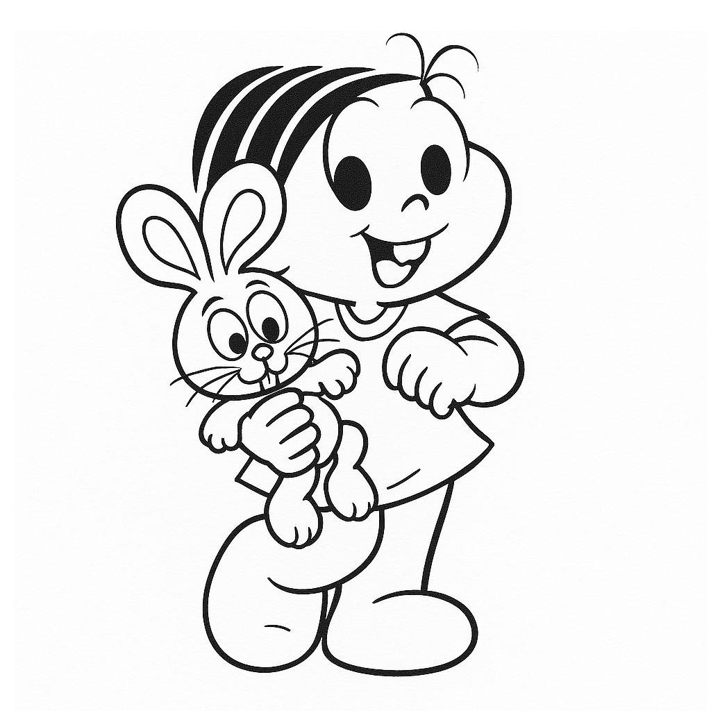 desenhos da turma da mônica para pintar