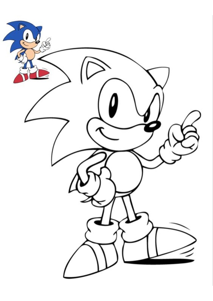 Imagens do Sonic para festa infantil