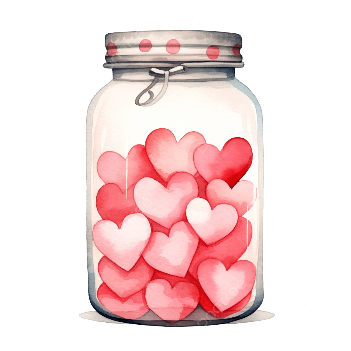 potinho de recados de amor