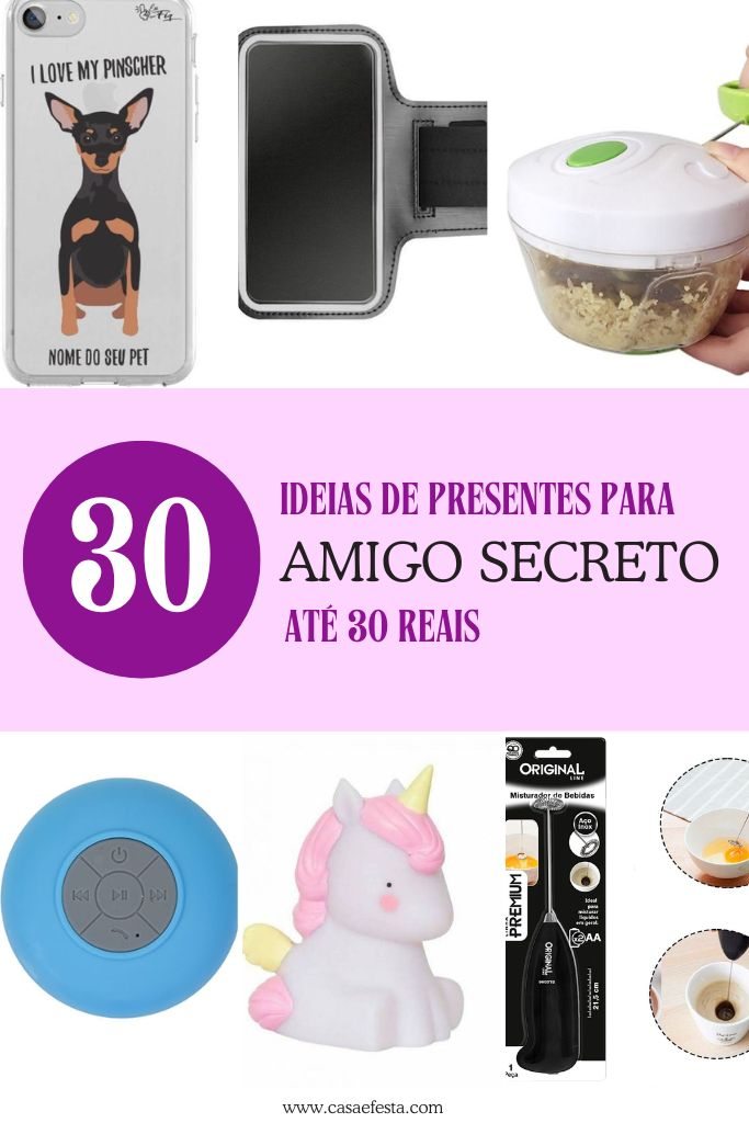 presente útil amigo secreto