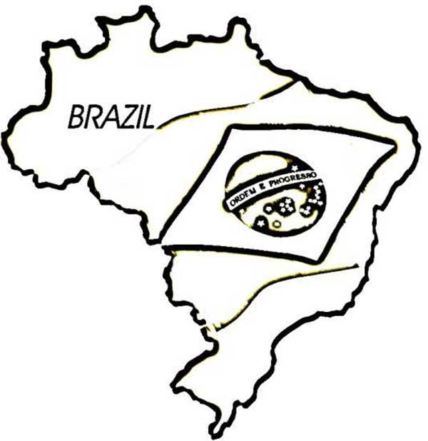 guia de cores regiões brasil