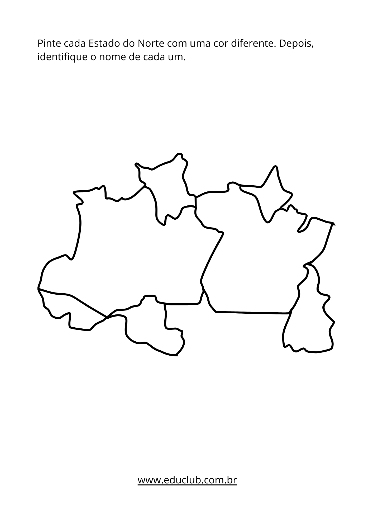 atividade infantil geografia brasil